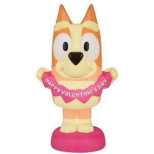 NWT. BLUEY Bingo 12” Valentine’s Day Blow Mold